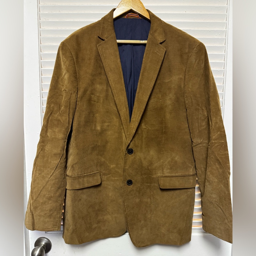 Crown & Ivy 44R corduroy sport coat